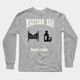 Western Era - Booze Time Long Sleeve T-Shirt